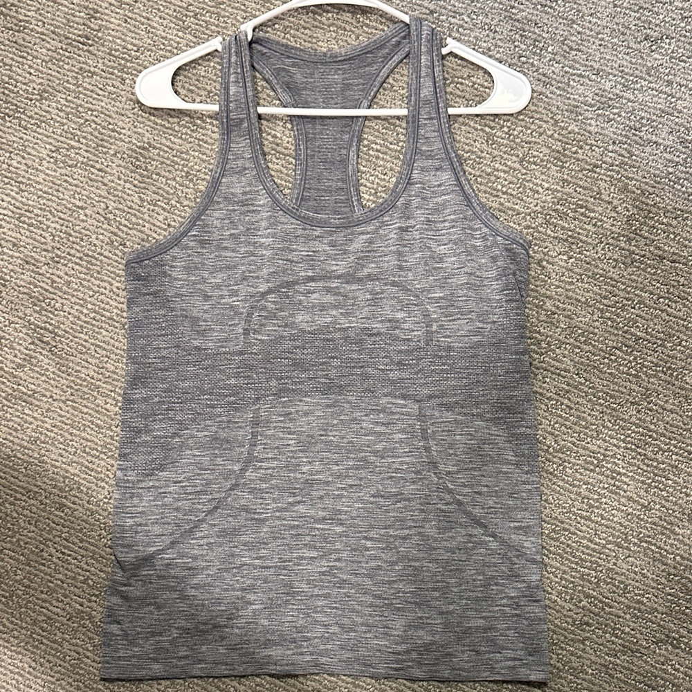 lululemon athletica Gray Tank Top